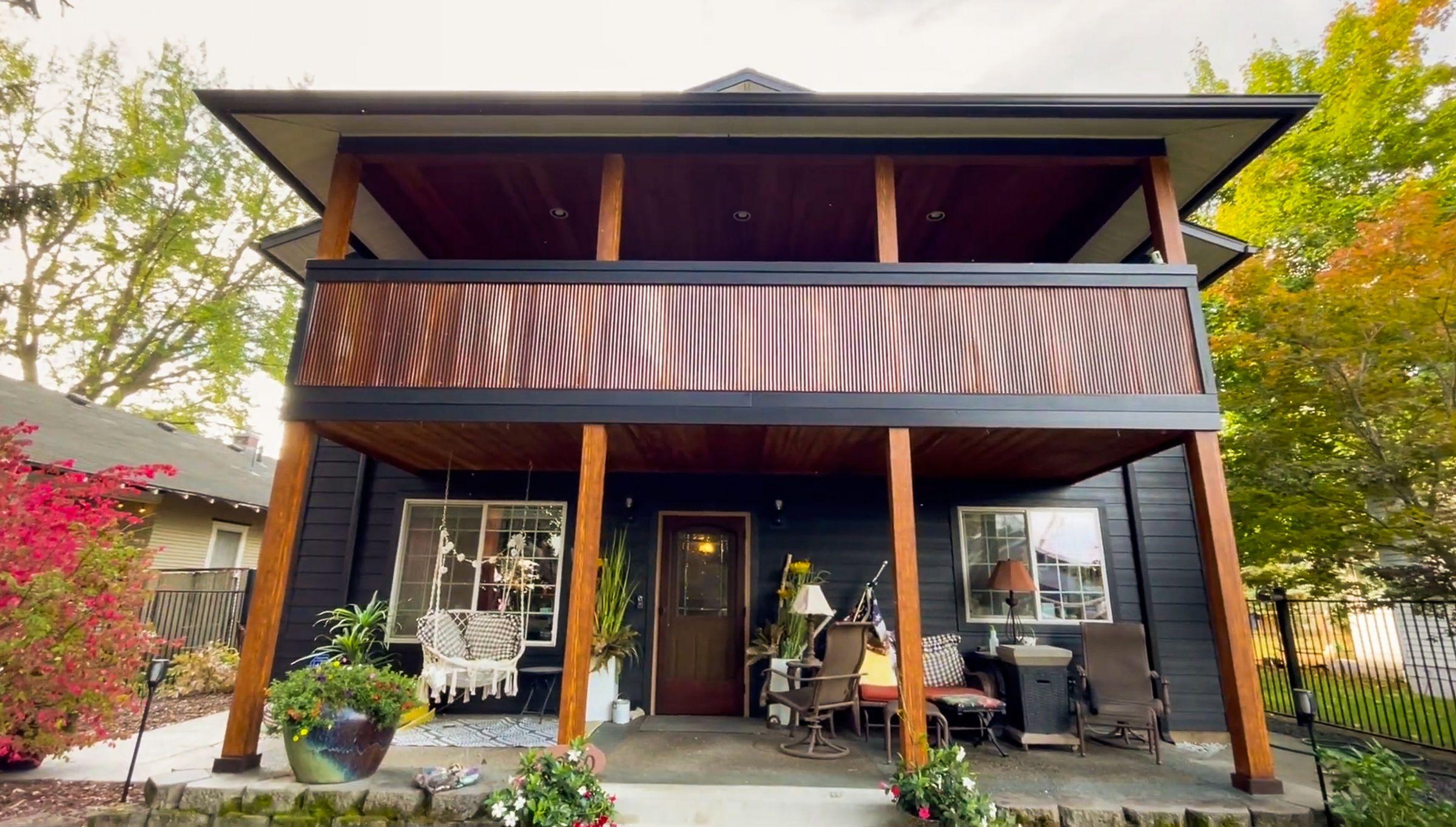 Multi-story residential siding installation in Boise Idaho