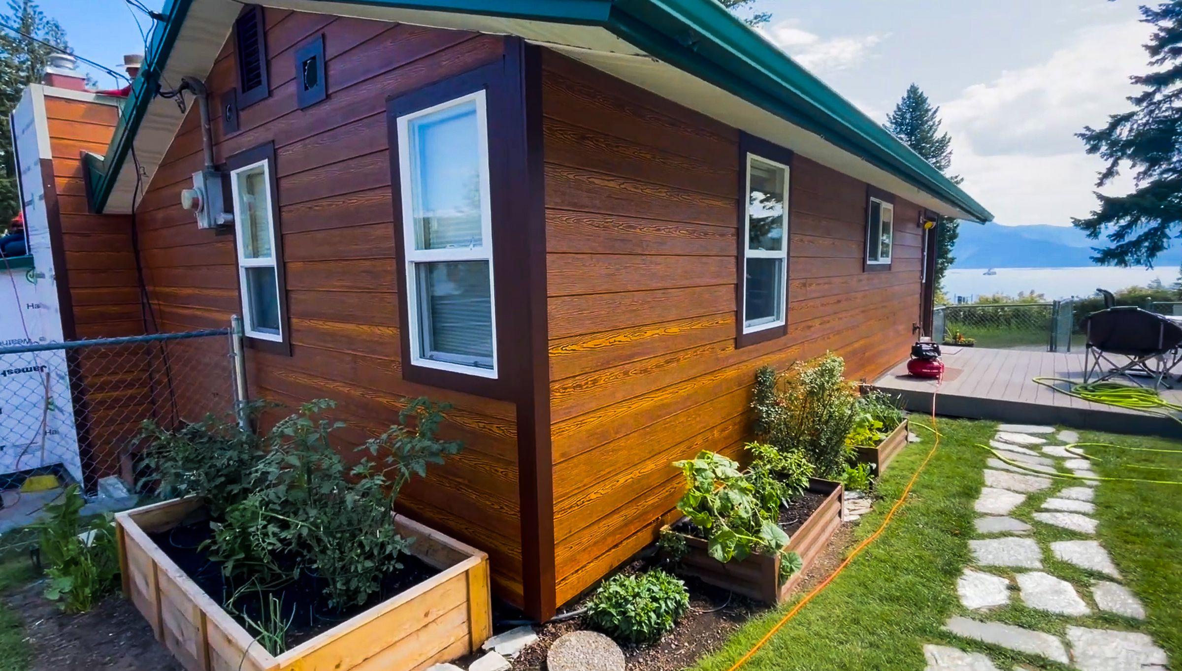 Stunning siding transformation in Coeur d'Alene Idaho