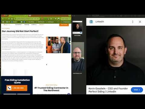 Idaho CONtractor "Perfect Siding" using OUR VIDEO to generate lead &amp; widespread False Advertising