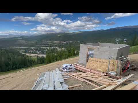 We installed Siding in the MIDDLE of a Ski Run at Winter Park Ski Resort!